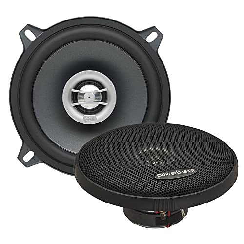 PowerBass OE-522-5.25" Coaxial Speakers 2-Ohm - Pair