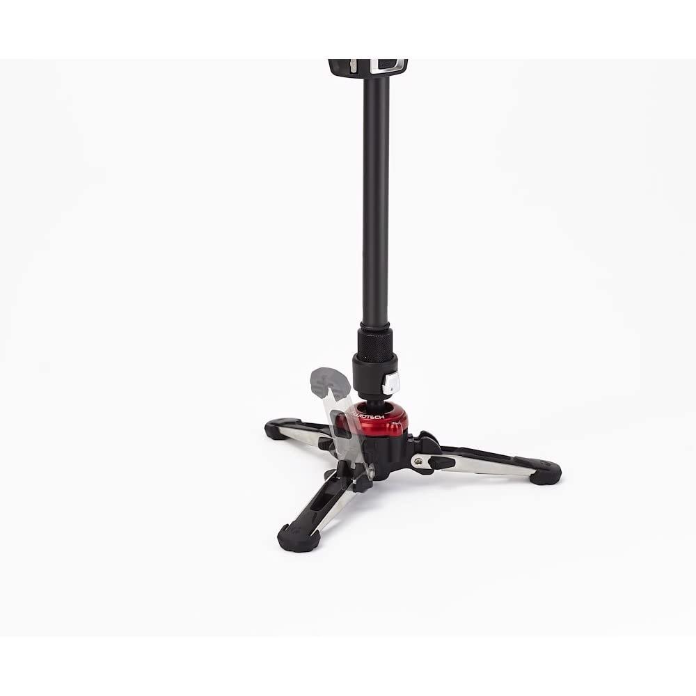 Manfrotto monopod XPRO Fluid Video MONOPOD Base Attachment, Black (MVMXPROBASEUS)