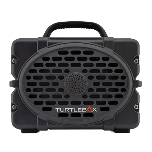 Turtlebox Original Gen 3: Portable Outdoor Bluetooth Speaker - Ultra-Loud (120dB), Waterproof (IP67), Rugged, Impact-Resistant, 3-Day Battery | Party