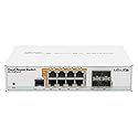 MikroTik Gigabit Ethernet Smart Switch with PoE-out and RouterOS L5 (CRS112-8P-4S-IN)