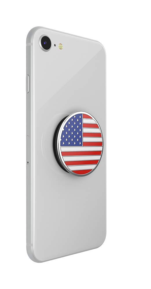PopSockets Adhesive Phone Grip, Holder, Phone Stand, Enamel - Old Glory