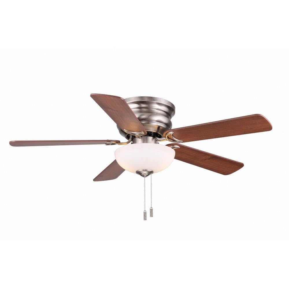 Wind River Fans WR1453N Frisco - 5 Blade Hugger Ceiling Fan with Light Kit in Traditional Style-12.2 Inches Tall and 44 Inches Wide, Finish Color