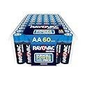 Rayovac AA Batteries, Double A Battery Alkaline, 60 Count