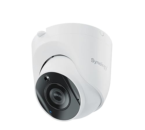 IP Camera Synology TC500 (Dome IP Camera 2880 x 1620/ PoE/ IP67 Compatible/Night Vision Performance: 30 m/SynologyNAS Only)