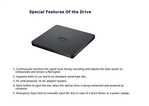 USB External DVD Drive COMPATIBLE for Microsoft Windows 10 / Vista /7/8.1, Mac OS, Dell ,Acer , ASUS, Apple , Samsung, Lenovo Laptop Notebook