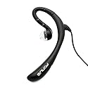 Wired Mono Headset Earphone w Mic Headphone 3.5mm Single Earbud Hands-Free Microphone Over-The-Ear Compatible with LG K40