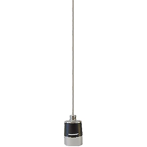 PCTEL Maxrad 144-174 MHz Heavy Duty 1/2 Wave No Ground Plane Antenna - Chrome