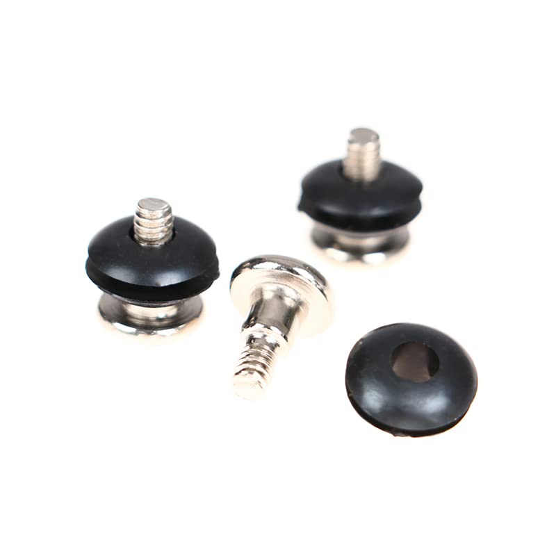 VizGiz 20 Pack 3.5 inch HDD Screws 6#-32 Shockproof Screw Rubber Ring Washer Anti-Vibration Mounted Bolts for PC Computer Chassis Case 3.5'' HDD Hard