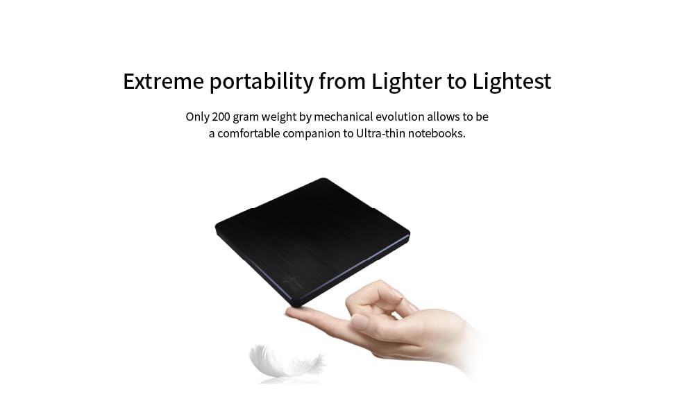 LG Electronics DVDRW DVD-RAM Drive External Optical Drives GP65NS78 Silver