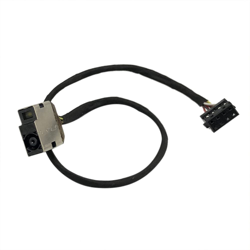 Zahara 8P(in) DC in Power Jack Cable Harness Replacement for HP 15-g020nr 15-g029ca 15-g029wm 15-g057cl 15-g059wm Charging Port Plug 719318-SD9
