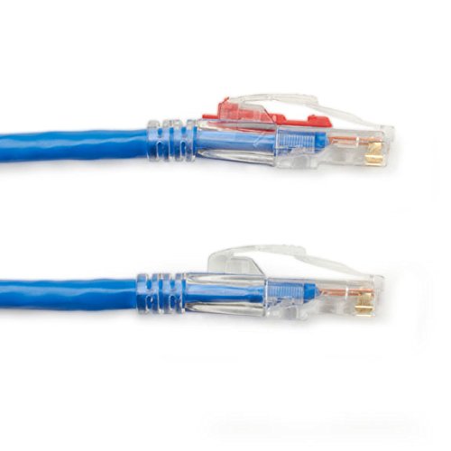 Black Box CAT6 550-MHZ Stranded ETHERNET Patch Cable - UNSHIELDED (UTP), CM PVC, Locking S