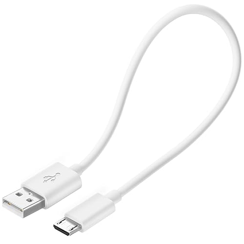 Short Micro USB Cable,Android Charger Compatible with Fire Stick,for Roku Stick,PS4.Fast Charging Cord for Kindle Tablet,for Bose SoundLink