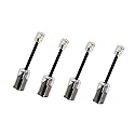 Vthahaby Telephone Cord Detangler,360 Degree Rotating Landline Cable Detangler Swivel Cord Untangler Telephone Accessory (4pakDetangler)
