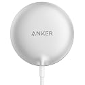 Anker MagSafe Charger Pad Compatible, MagGo iPhone 16 Wireless Charging Pad, Qi2 Certified 15W Wireless Charger for iPhone 16/16 Plus/16 Pro/16 Pro