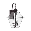 Livex Lighting 2381-07 Westover 3-Light Outdoor Wall Lantern, Bronze