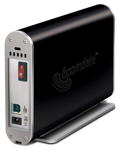 Acomdata Samba USB 2.0 3.5-Inch IDE/SATA Hard Drive Enclosure SMBXXXU2E-BLK (Black)