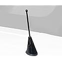 Drake Muscle Cars AR3Z-18813-BLK Billet Antenna Black Billet Aluminum