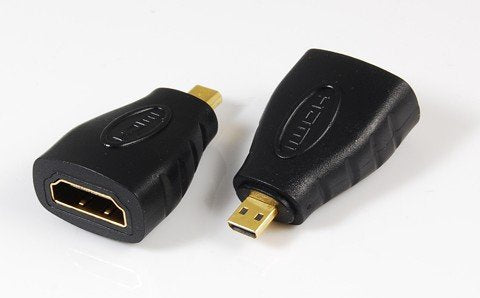 AVB Cable HDMI-01 HDMI Female to Micro HDMI Male Adaptor Gold Plated