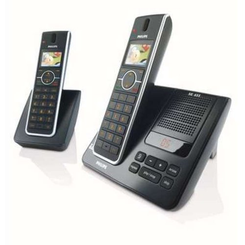 Philips Cordless Phone with Answering Machine (SE6552B/17)