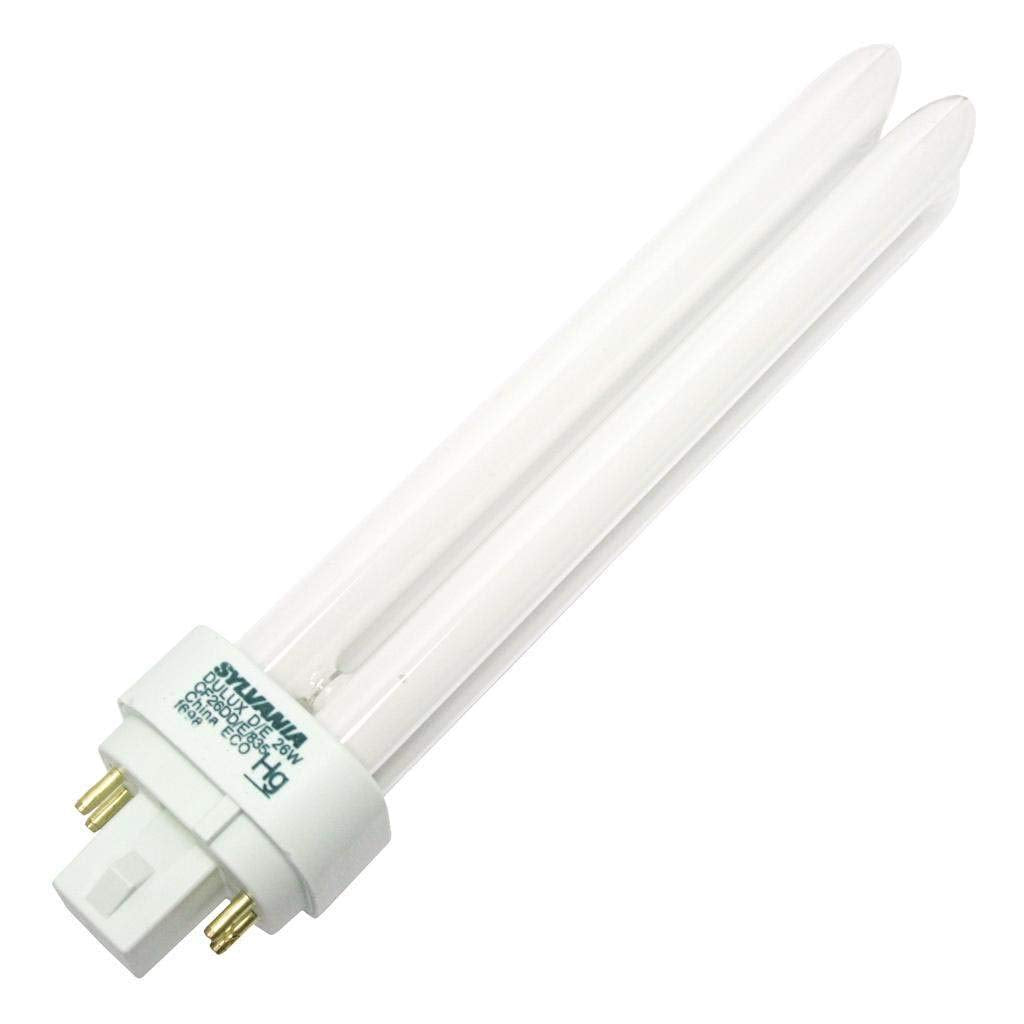 Sylvania 20644 - CF26DD/E/835/ECO/BL/1 Double Tube 4 Pin Base Compact Fluorescent Light Bulb
