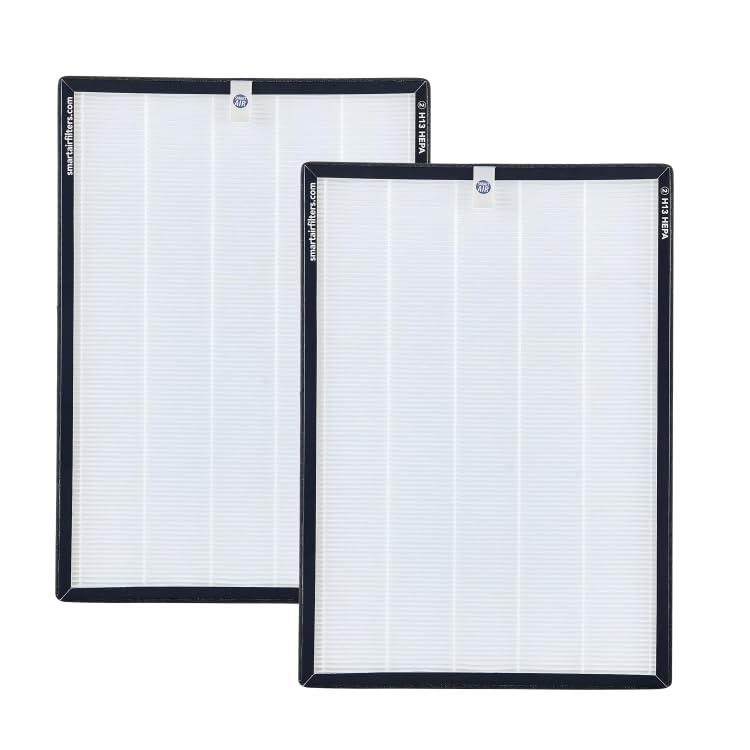 Smart Air (aka Smart Health) SA600 Genuine Replacement HEPA Filter (2 Pack) - 99.97% Particle Filtration, Compatible with Smart Air SA600 Air Purifier