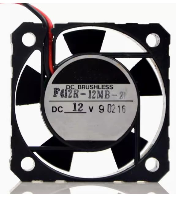 Ailsa Hexi F412R-12MB-21 DC12V 40x40x12mm 2-Wire Cooling Fan