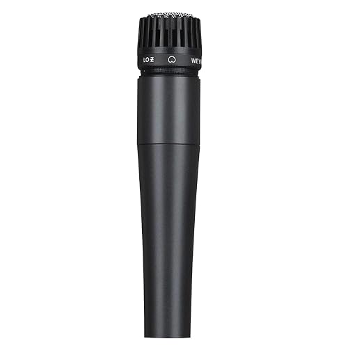 WEYMIC wm57 Dynamic Vocal Classic Style Microphone Audio Instrument Classic Professional Dynamic Cardioid Unidirectional - for Instruments, Drums
