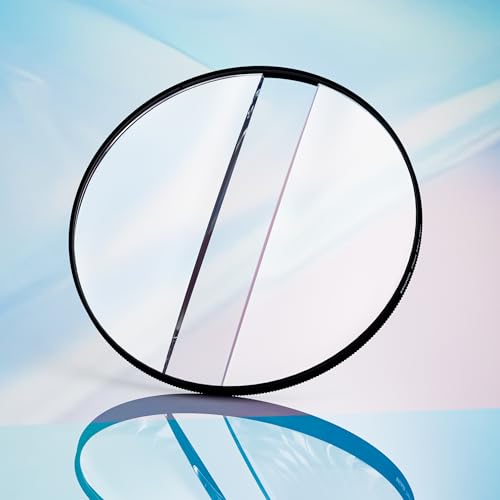 KOGJAERS Camera Effect Filter 77mm Bimonthly Filter, Lens Filter with Localized Sharpness Effect, Perfect Photographer Gift for Creative Photography