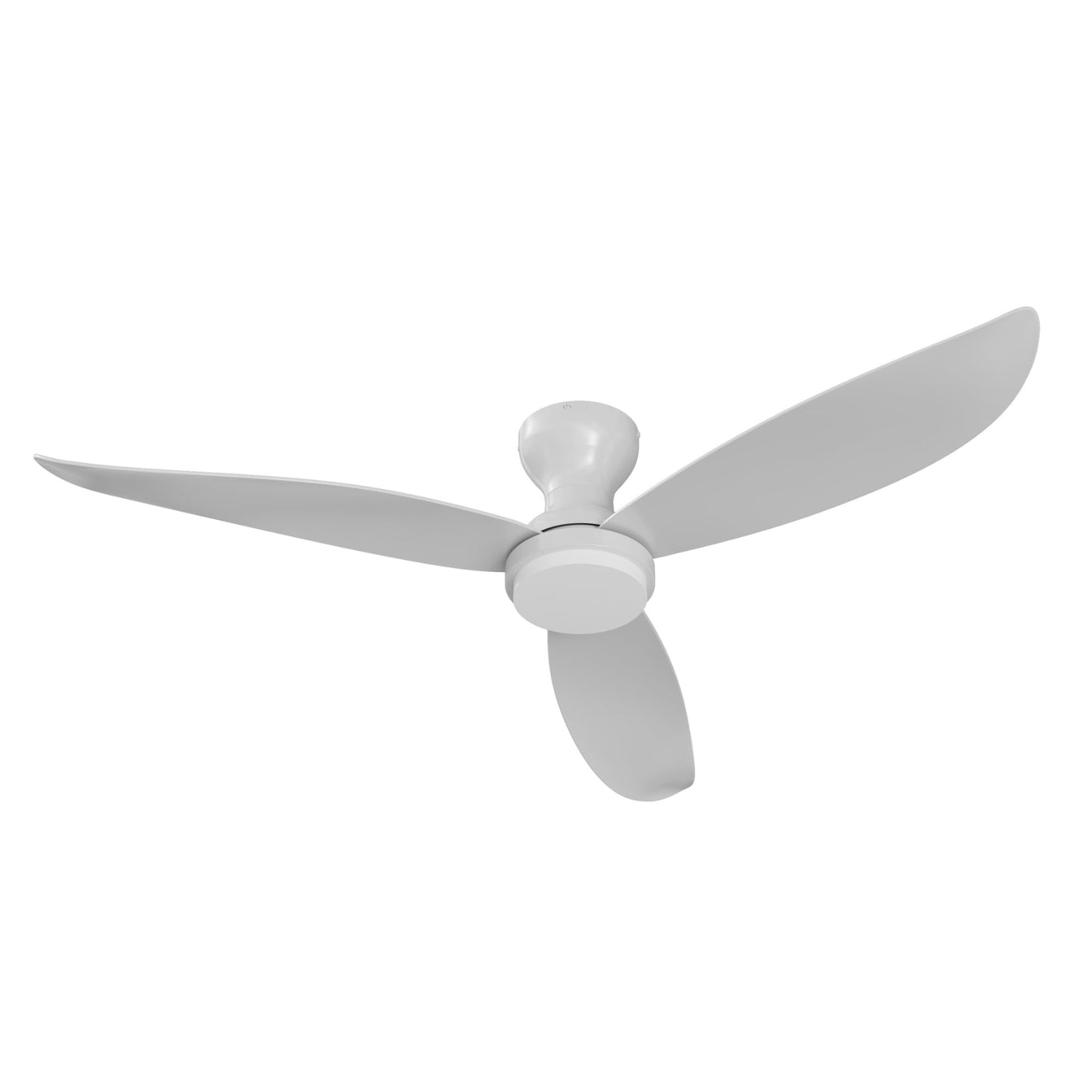 AFX BNKN523W Banks 52 Inch Ceiling Fan | 3 Blade Modern Indoor Outdoor Fan with Integrated LED Downlight and Wireless Remote | Reversible DC Motor |