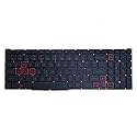 New US Black English Backlit Laptop Keyboard (Without palmrest) Replacement for Acer Nitro 5 AN515-54 AN515-54-50AF AN515-54-55YM AN515-54-58YY