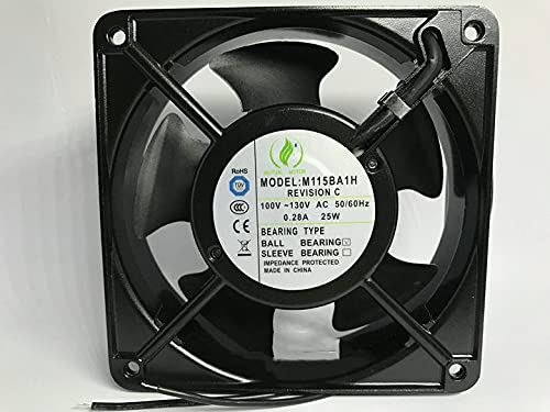 M115BA1H 100-130V 0.28A 25W 12CM Cooling Fan