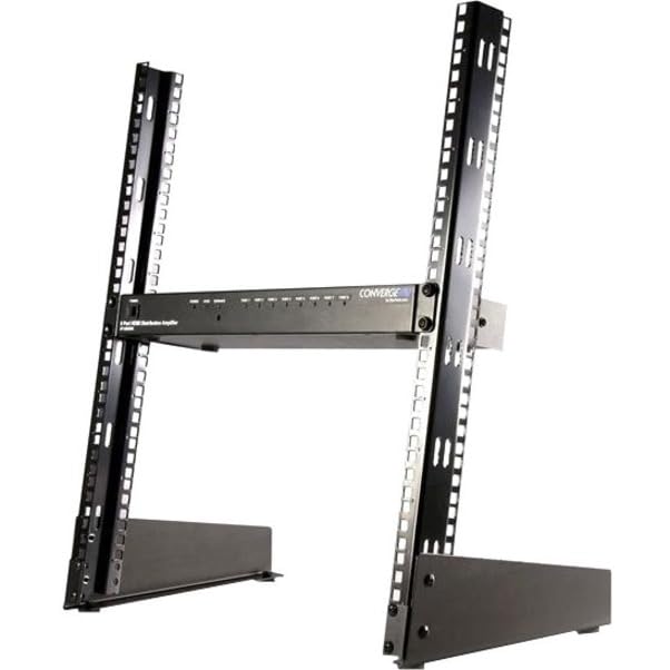StarTech 12U 2-Post Desktop Open-Frame Rack, 19in, 110lb, TAA (RK12OD)
