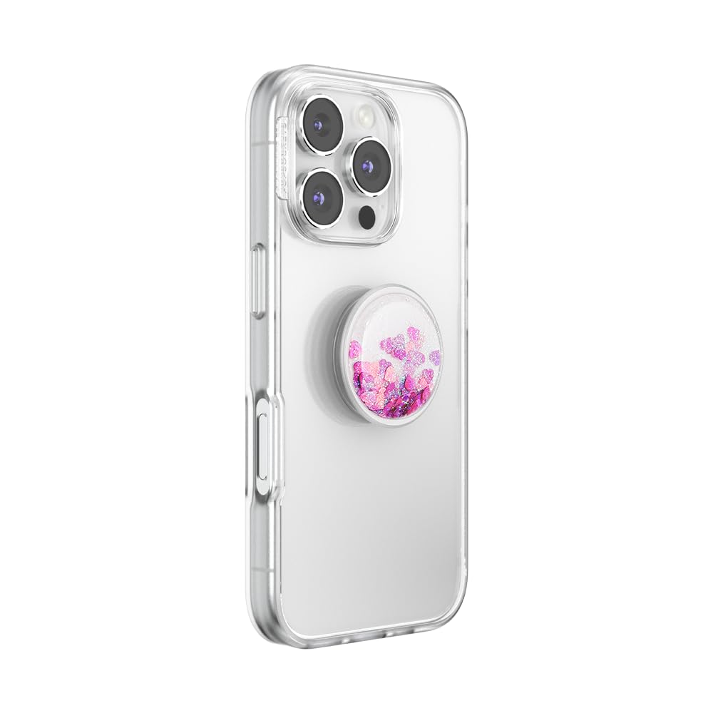 PopSockets PopTop, Adhesive Phone Grip with Swappable Top, Tidepool - Tidepool Glitter Bomb