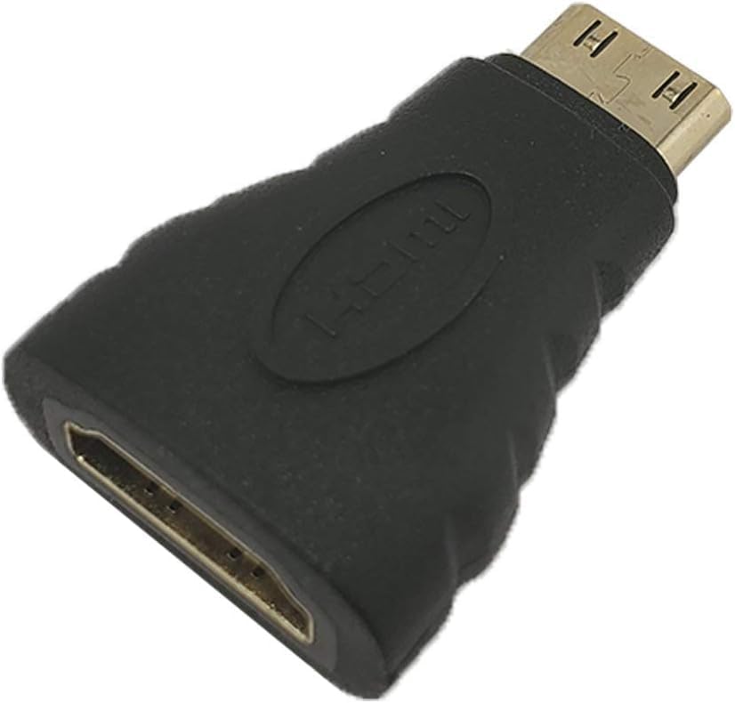 SatelliteSale Digital HDMI Female to Mini HDMI Male Adapter PVC Black