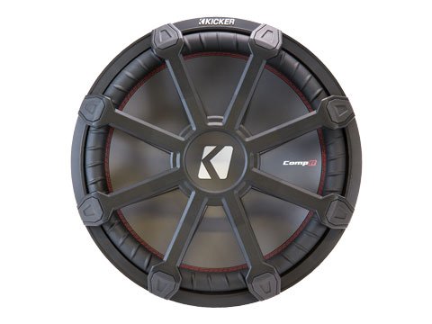 KICKER 43CWR15G 15" Grille Made CompR Subwoofers