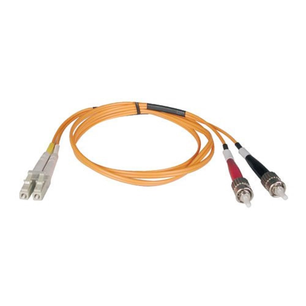 TRIPP LITE N318-50M 50M Duplex Multimode Fiber 62.5/125 164-Feet Patch Cable LC/ST