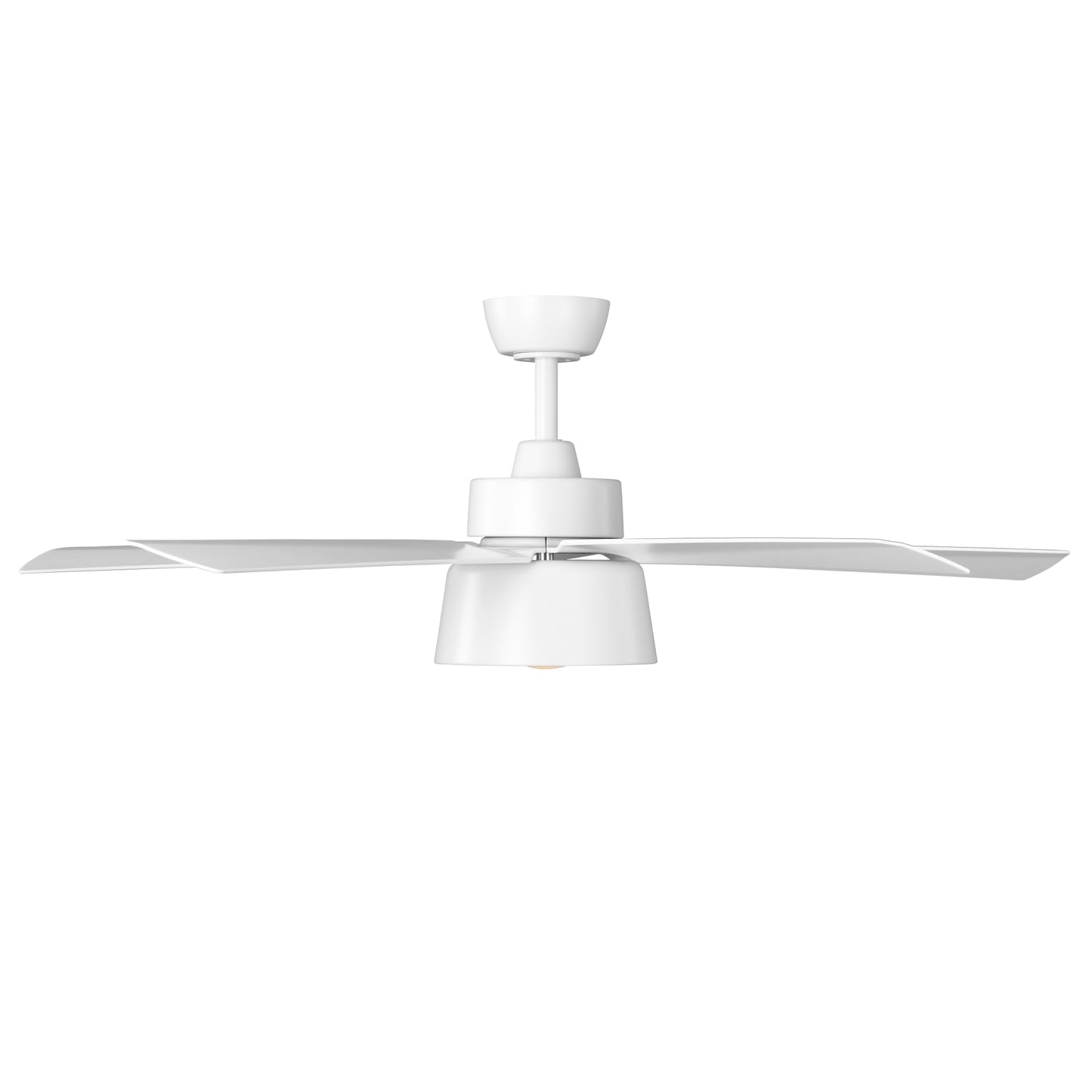 kathy ireland HOME KICF58315 52" Pinkman Ceiling Fan with Light & Remote, Damp Rated Indoor/Outdoor, Energy-Efficient 6-Speed DC Motor, Modern Design