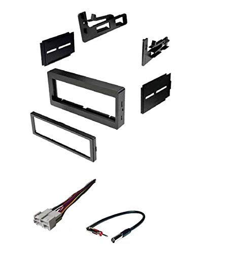 Car Stereo Dash Kit, Wire Harness, Antenna Adapter for Installing a Radio for Some 1995-2002 Cadillac Escalade Astro Avalanche Express Silverado