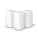 Linksys Velop Dual Band Intelligent Mesh WiFi System Ultra-Fast and Full-Strength Mesh Wi-Fi, Handles 50+ Devices, MU-MIMO Technology - White (AC1200)