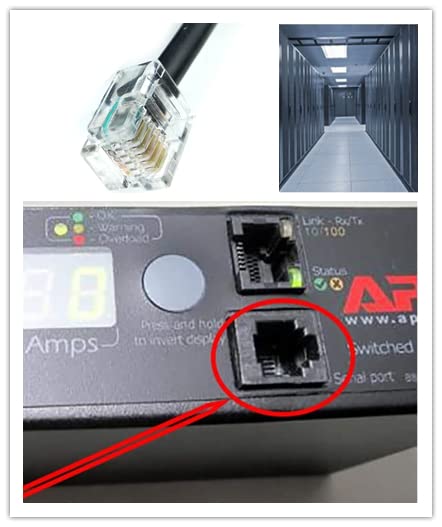 Washinglee 940-0144 Cable for APC UPS, USB Console Cable for APC Metered and Switched PDU AP78xx, AP79xx, AP86xx, AP88xx, AP89xx, Built in FTDI Chip