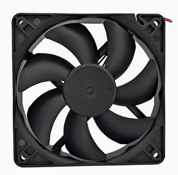 EEC0251B3-000C-A99 DC12V 1.9W 120x120x25mm 2-Wire Silent Fan