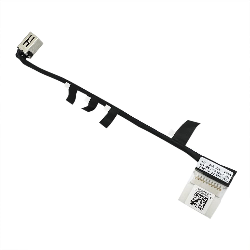 Zahara DC Power Jack Cable Charging Port Replacement for Dell Inspiron 7000 15Plus 16Plus 7610 7510 450.0N304.0011 M84TD, 0M84TD