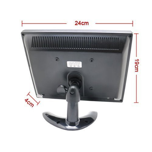 BONDWL 10.1 inch CCTV Camera TFT LCD Video Monitor Surveillance Monitor Security Camera Monitor with AV HDMI BNC VGA Input for PC CCTV Home Security