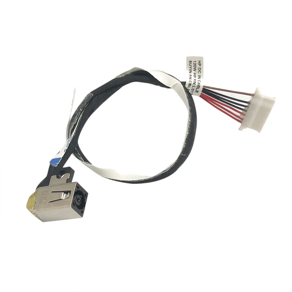 GinTai DC Power Jack Harness Cable for HP Spectre X360 15-CH 15t-ch000 15-CH011DX 15CH000 15-CH075NR 15-CH011NR L01135-Y77 L15586-001 L01135-T77