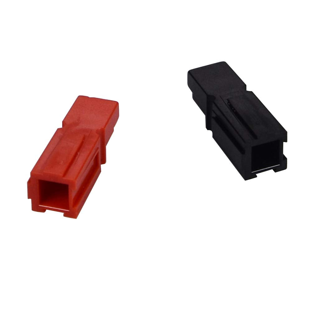 30A Battery Connectors Contacts Modular Power Supply Battery Connectors for 30 AMP 30 A,10 Pcs Black Housings+10 Pcs Red Housings+20 Pcs Contacts+10