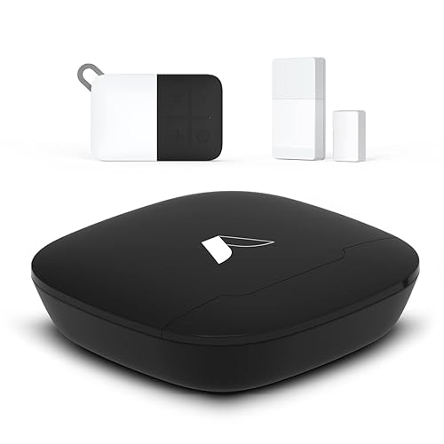 Abode 3 Piece Wireless Security Kit - Expandable to Protect Your Whole Home - Easy DIY Installation Optional Professional Monitoring Compatible