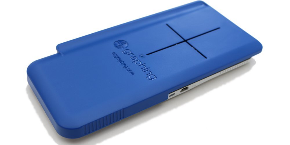 EZ Graphing Blue Hard Slide Cover for TI 84 Plus CE (See Description for Details)
