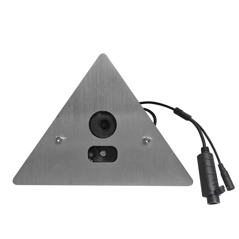 DIYSecuritycameraworld H.265 3840x2160P 8.0MP (4K) IP Network NightVision Corner Mountable Camera 12VDC Support Audio P2P, Mobile Phone View. Prefect