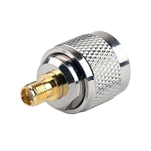 DHT Electronics 2PCS RF coaxial Coax Adapter SMA Female to UHF Male PL-259 PL259