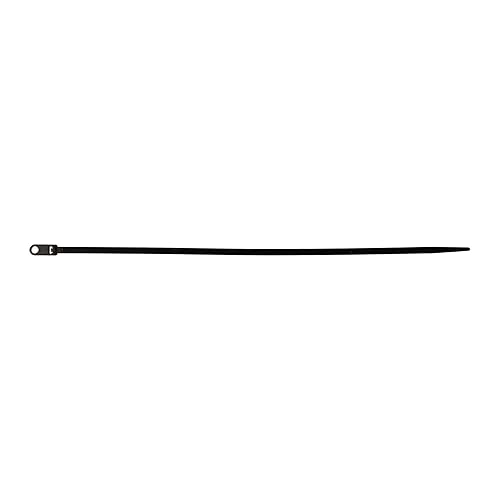 Install Bay BMCT11 Black Mount Cable Tie 11-Inch, 50-Pound (100-Pack)